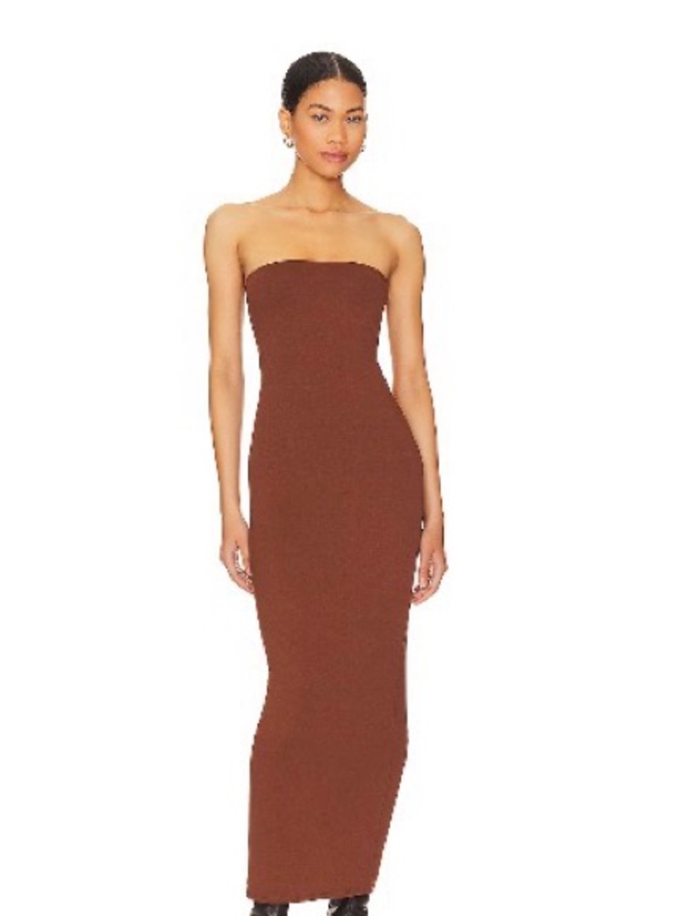 Revolve Essential Dunn Maxi Dress in Cappuccino